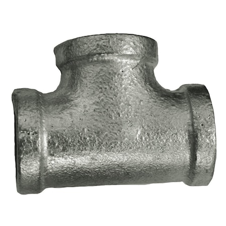 Jones Stephens 3in. Galvanized Iron Tee, Banded G4600650